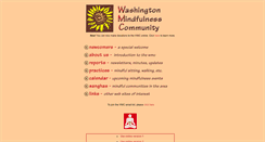 Desktop Screenshot of mindfulnessdc.org